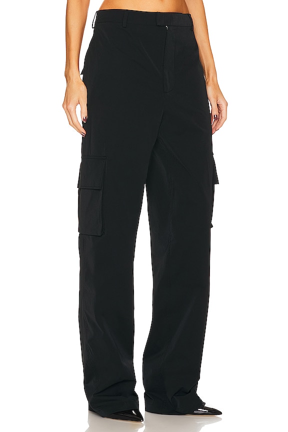 view 2 of 4 PANTALON TECH GABARDINE in Black