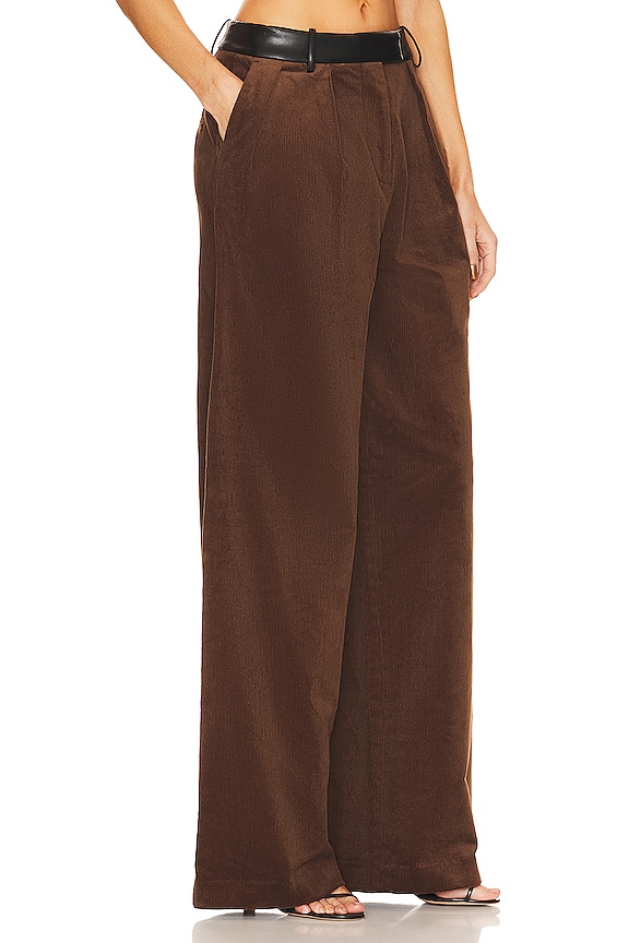 view 2 of 4 PANTALON CORDUROY in Brown