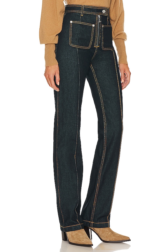 view 2 of 4 Denim Slim Pant in Indigo Blue