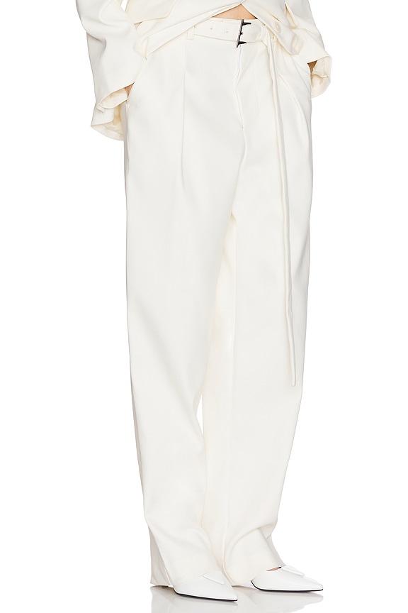 view 2 of 7 The Barrel Pant in Cream