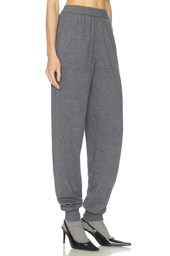 view 2 of 6 Kerstin Knit Jogger in Medium Heather Grey