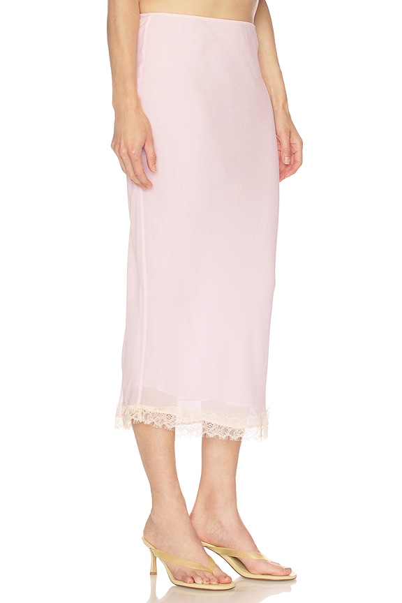 view 2 of 6 COMBINACIÓN VISCOSE GEORGETTE in Peony Pink