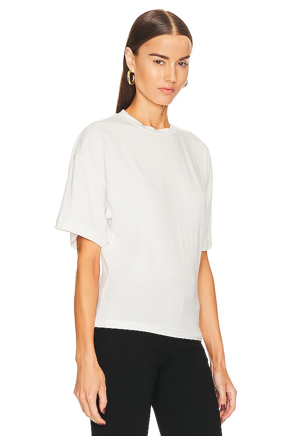 view 2 of 4 Jersey Tee in White