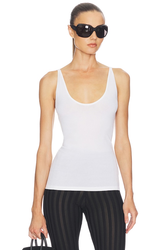 view 1 of 4 Cheraden Knit Core Tank in Ivory