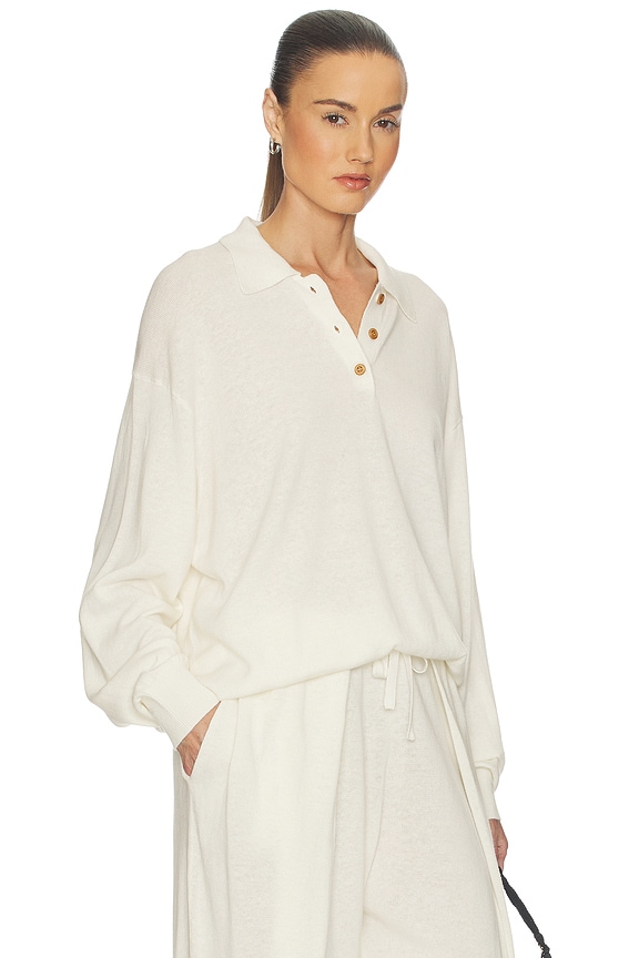 view 2 of 4 Dalisay Oversized Polo in Ivory
