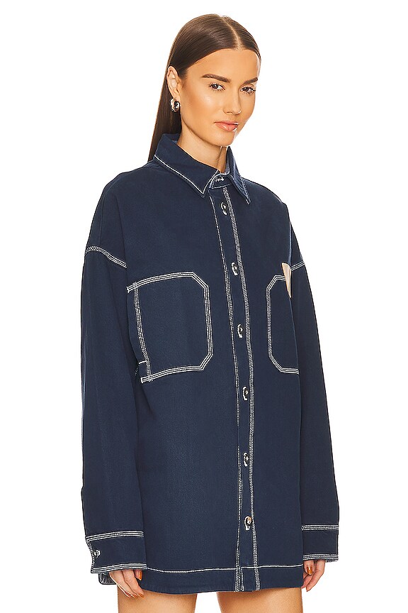 view 2 of 6 РУБАШКА in Navy