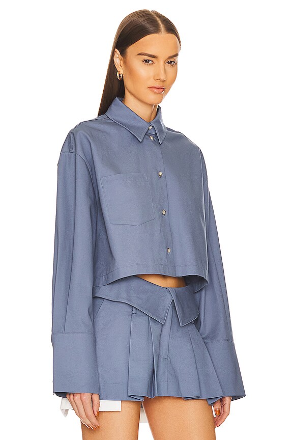 view 2 of 4 셔츠 in Blue Grey