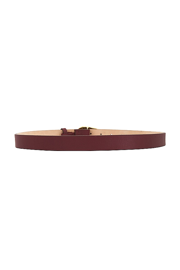 view 2 of 3 Bean Belt in Burgundy