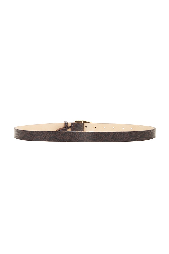 view 2 of 3 Bean Belt in Gold & Brown