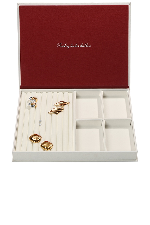 view 2 of 3 CAIXA DE JOIAS BOOK BOX VOL 4 in White & Red