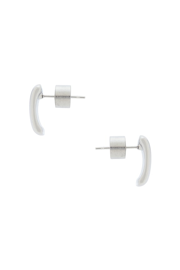 view 2 of 2 Clemmie Maxi Stud Earrings in Silver