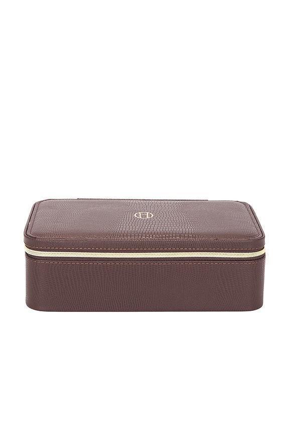 view 2 of 5 Travel Jewelry Case in Espresso