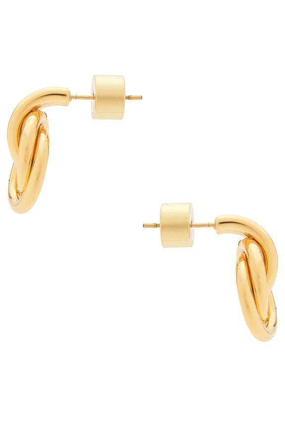 view 2 of 2 Micro Knot in Gold