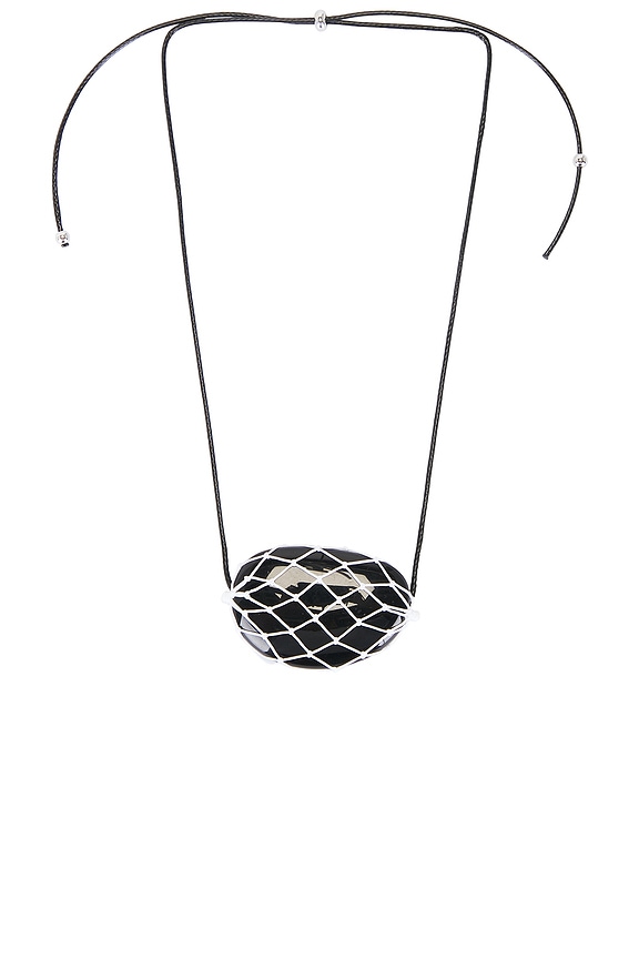 view 1 of 3 COLLAR COLGANTE JULIA in Black & White