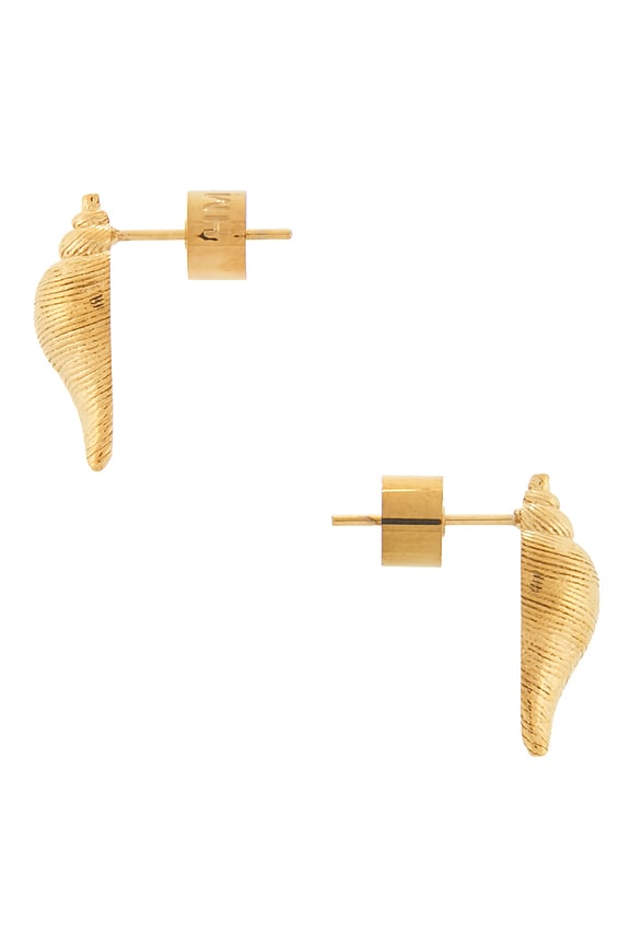 view 2 of 2 PENDIENTES LUCE  in Gold