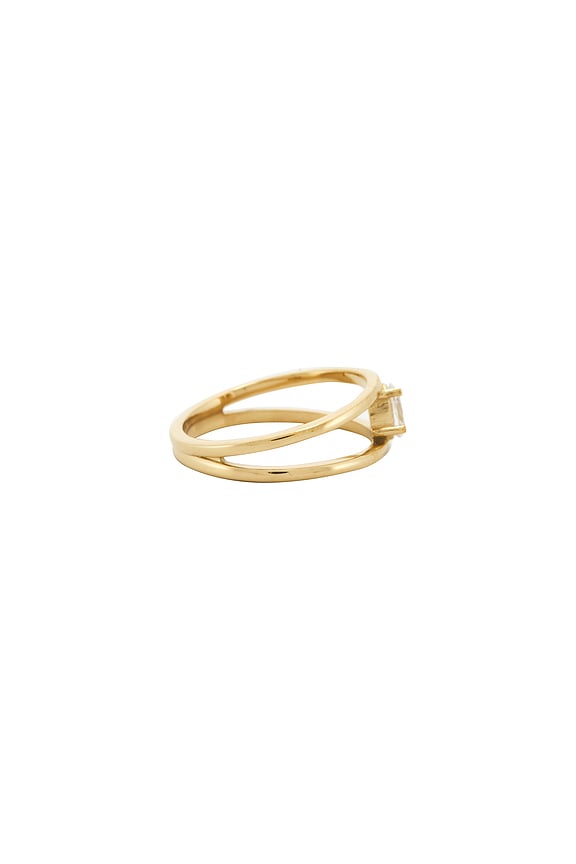 view 2 of 3 ANILLO SURI in Gold & White