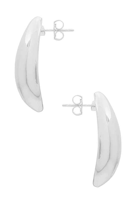 view 2 of 2 BEAN イヤリング in Silver