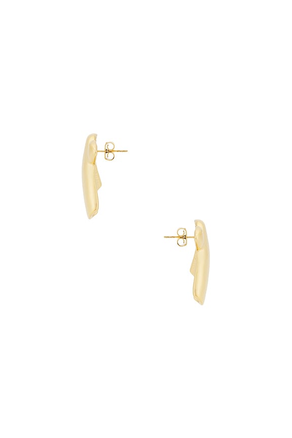 view 2 of 2 Tower Earrings in Gold