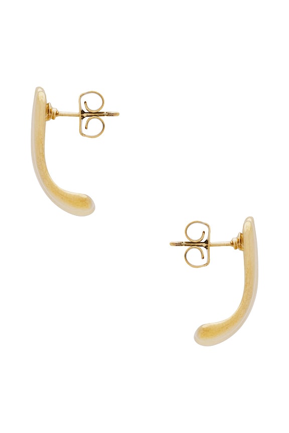 view 2 of 2 Crush Earrings in Gold