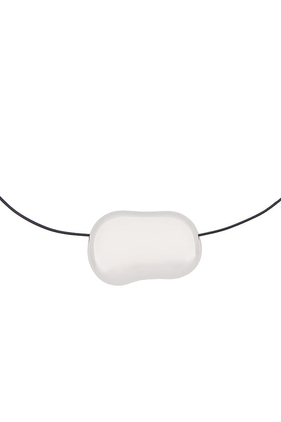 view 2 of 2 Julia Necklace in Silver & Black