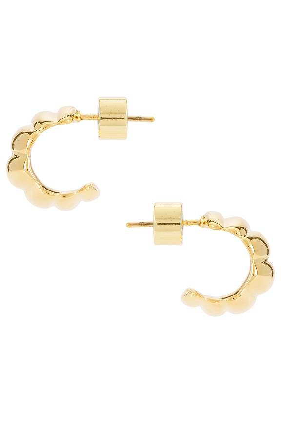 view 2 of 2 Terre Hoop in Gold