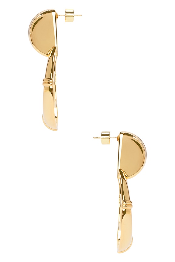 view 2 of 2 Rosa Earrings in Gold