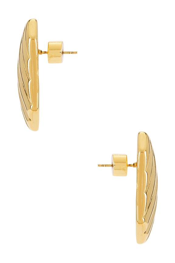 view 2 of 2 Treat Earrings in Gold