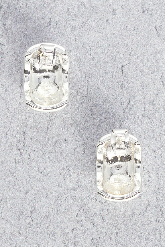 view 2 of 3 Ky Hoop Earrings in Silver