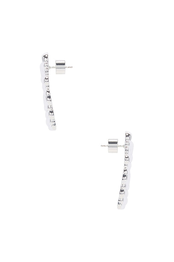 view 2 of 2 CLOUS D'OREILLES GAIA in Silver