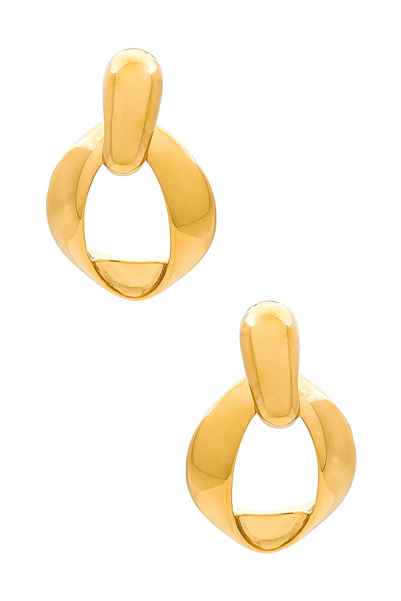 view 1 of 2 BOUCLES D'OREILLES AIR in Gold