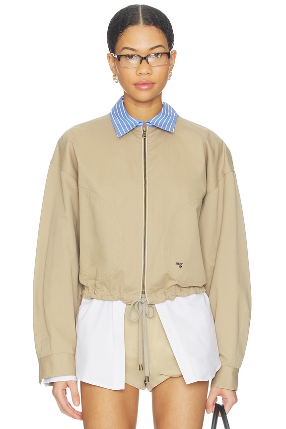 view 2 of 5 Parachute Jacket in Khaki