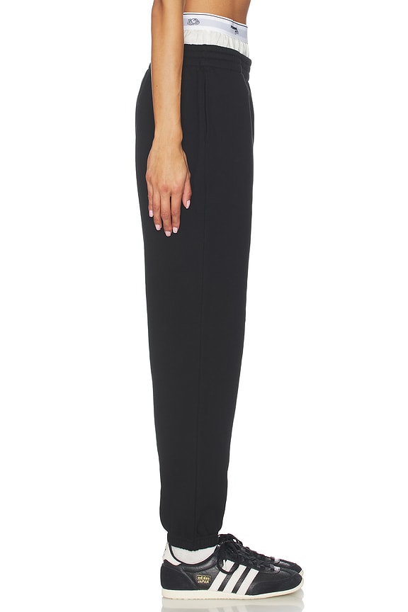 view 2 of 6 PANTALÓN DEPORTIVO in Black With White Boxer