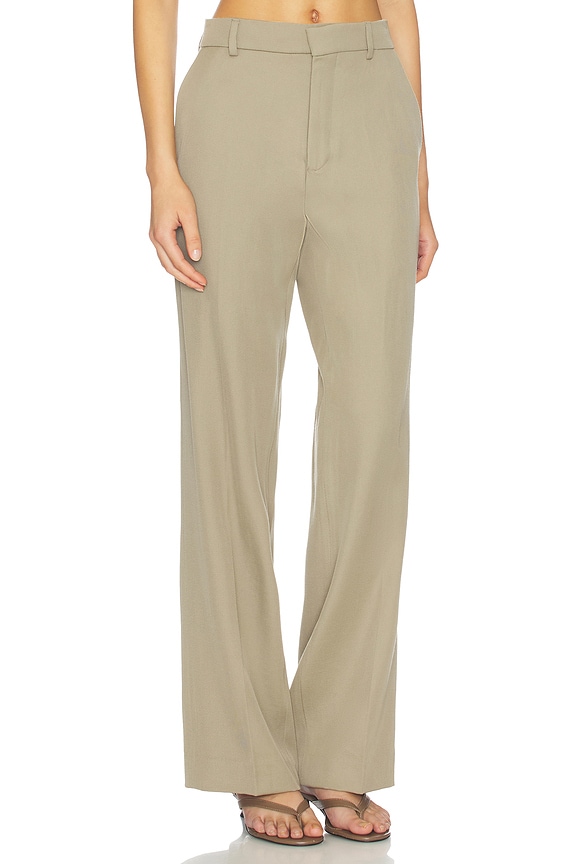 view 2 of 6 PANTALON DROIT in Military Grey