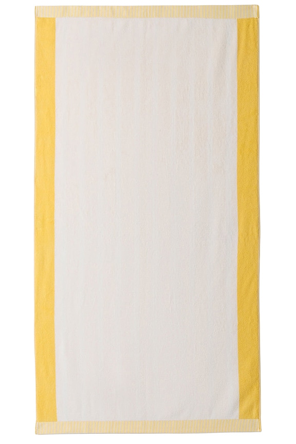 view 2 of 7 Beach Towel & Bag in Lemon