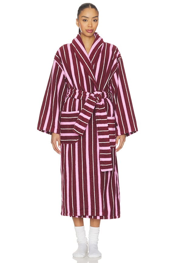 view 2 of 4 PEIGNOIR TERRY in Ruby