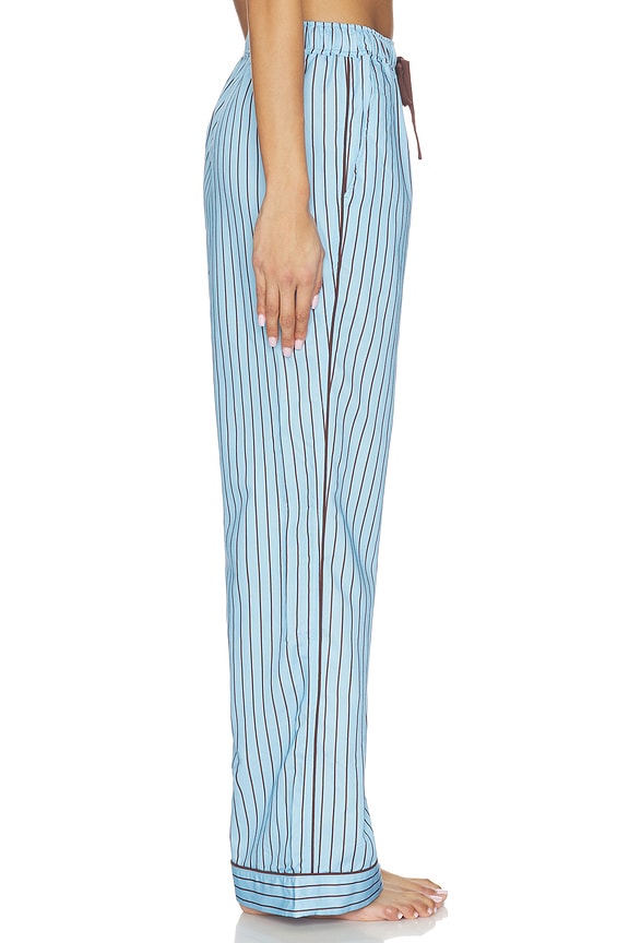 view 2 of 6 PANTALON in Iced Chocolate Stripes