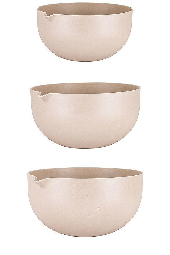 view 2 of 6 JUEGO DE TAZONES PARA MEZCLAR ESSENTIAL in Light Grey