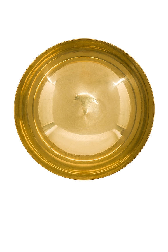 view 2 of 3 BOWL CON PATAS ESSENTIAL in Brass