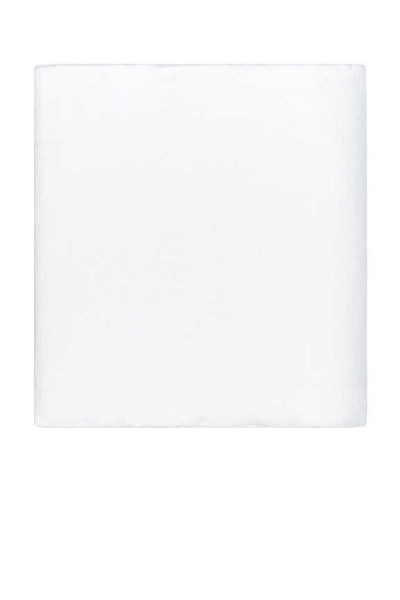 view 2 of 3 FUNDA DE EDREDÓN SIMPLE LINEN in White