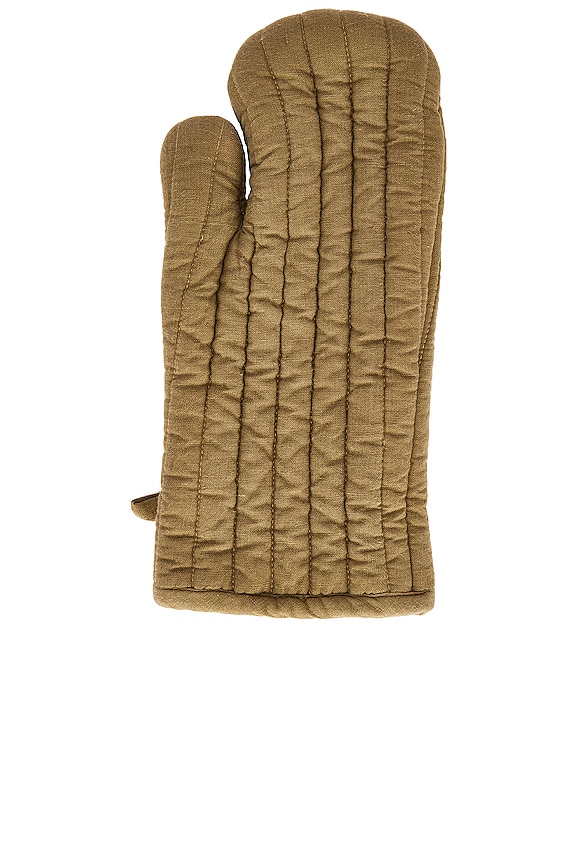 view 2 of 2 GUANTE DE COCINA SIMPLE LINEN in Olive