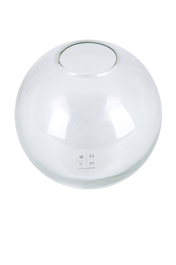 view 2 of 4 Aurora Large Sphere Vase in Clear