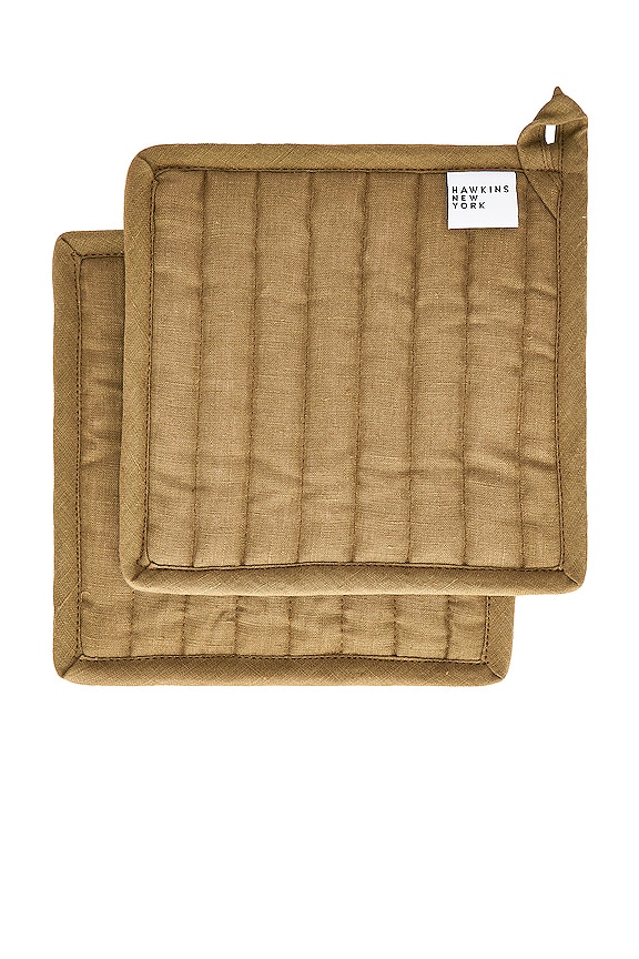 view 2 of 4 AGARRADERA SIMPLE LINEN in Olive