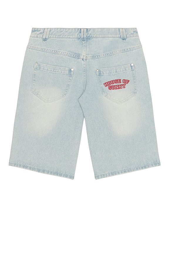 view 2 of 5 SHORT SHORTS in Light Breeze Wash