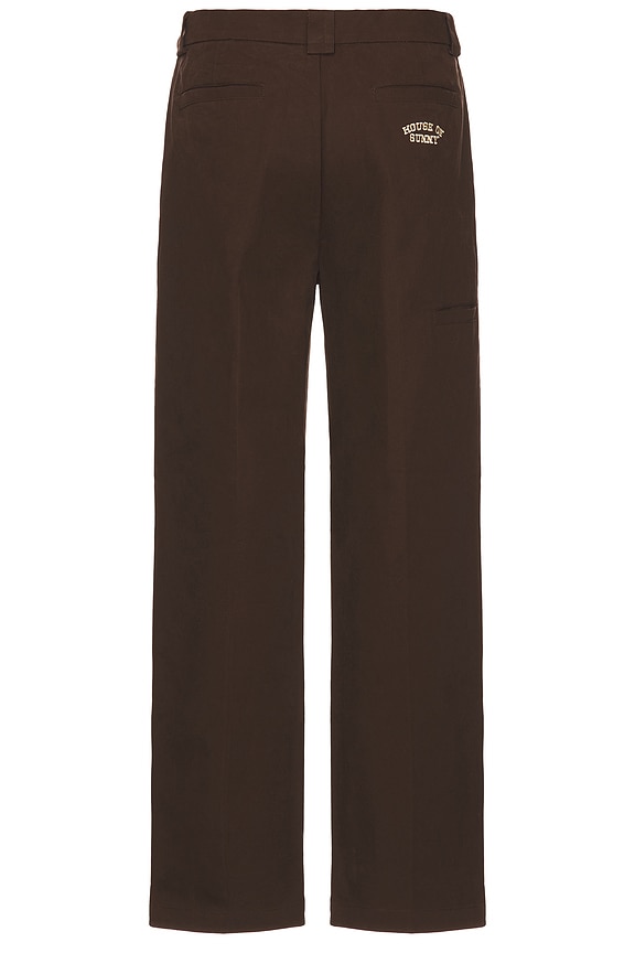 view 2 of 6 Tailored Worker Pants in Chocolate