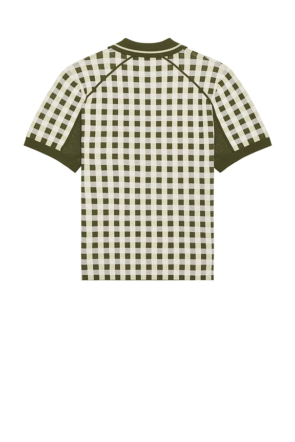 view 2 of 5 Putting Polo in Green Check