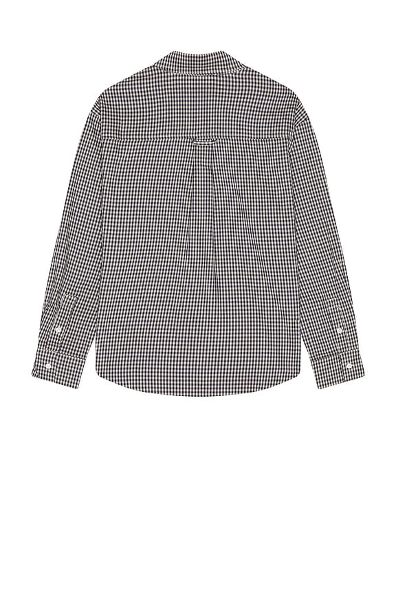 view 2 of 5 Gingham Shirt in Navy