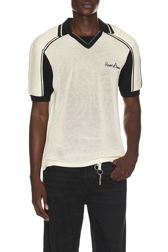view 1 of 5 Keepers Knit Polo in Oat
