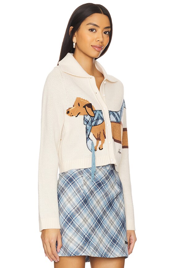 view 2 of 5 CÁRDIGAN DE JACQUARD CON BORDADO in Multi