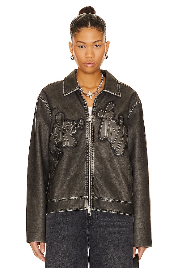 view 2 of 5 FADE TAKE A TRIP ジャケット in Onyx