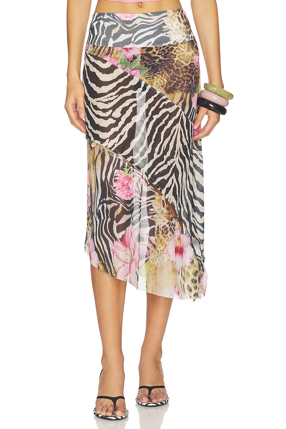 view 2 of 7 JUPE TROPICAL MESH in Multi